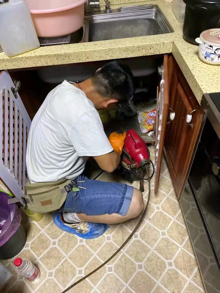 张沟镇通下水道